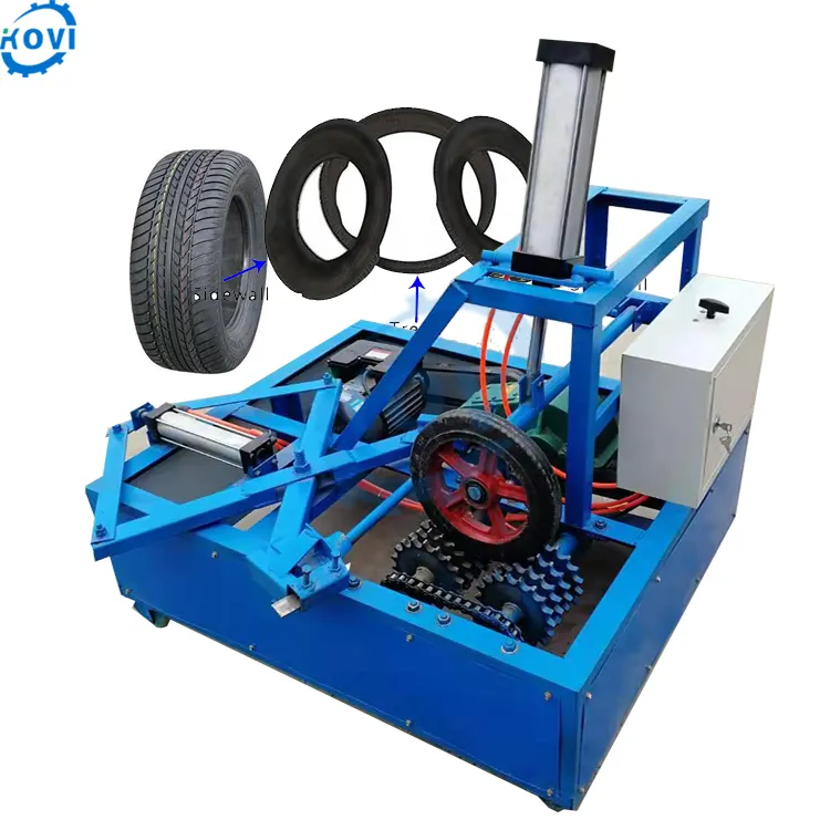 Trituradora de llantas planta sistema automático de neumático de caucho reciclaje trituradora para la venta