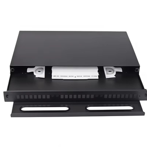 Khung phân phối quang kéo ra với các đầu nối SC và FC được sử dụng làm bảng vá sợi quang đơn giản hoặc hộp Bộ chuyển đổi - Product Image 1