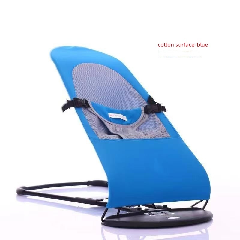 Surface en coton bleu