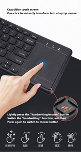 Intelligente Sprachtastatur sprachgesteuerte Typografie Übersetzung Computer kabellose Tastatur mit Handschrifttafel Maus