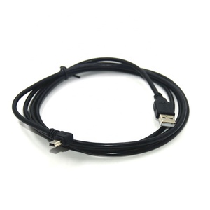 90度上下右左角USB 2.0公到迷你公电缆数据充电风扇电缆1m - Product Image 4