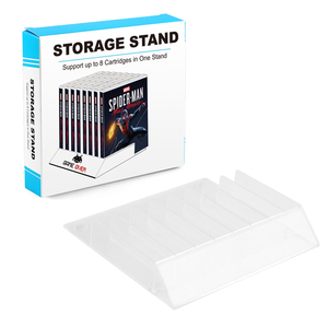PS5 için PS4 için PS3 için PS2 Xbox için 360 Xbox One serisi X serisi SX BlueRay diskler raf braketi tutucu standı organizatör oyunu - Product Image 1