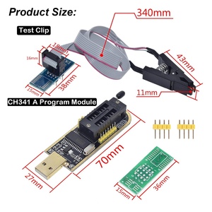 DIYmall CH341A 24 EEPROM-Flash-BIOS-USB-Programmier modul der Serie 25 SOIC8 SOP8-Testclip für EEPROM 93CXX/25CXX /24CXX - Product Image 3