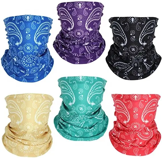 Halsbeenkap Gezichtsmasker Die Bandana Gaiter Masker Voor Vrouwen Gator Masker