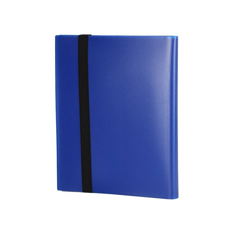 T116 blue 9-grid rubber band album