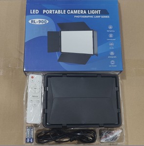 10 inç LED Video aydınlatma paneli ab tak 2700k-5700k fotoğraf çekimi için uzaktan kumanda ile fotoğraf aydınlatma Video - Product Image 1