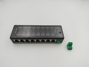 8 Port Gigabit 1.25A PoE enjektörü hepsi bir arada DC12V-48V 8 arayüzleri pasif adaptörü Ethernet modülü üzerinde güç enjektör - Product Image 3