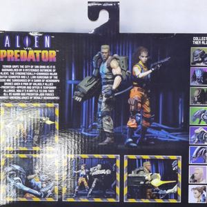 Neca người ngoài hành tinh vs Predator avp nam và nữ chiến binh đôi phù hợp với búp bê di chuyển tay mô hình hành động - Product Image 6