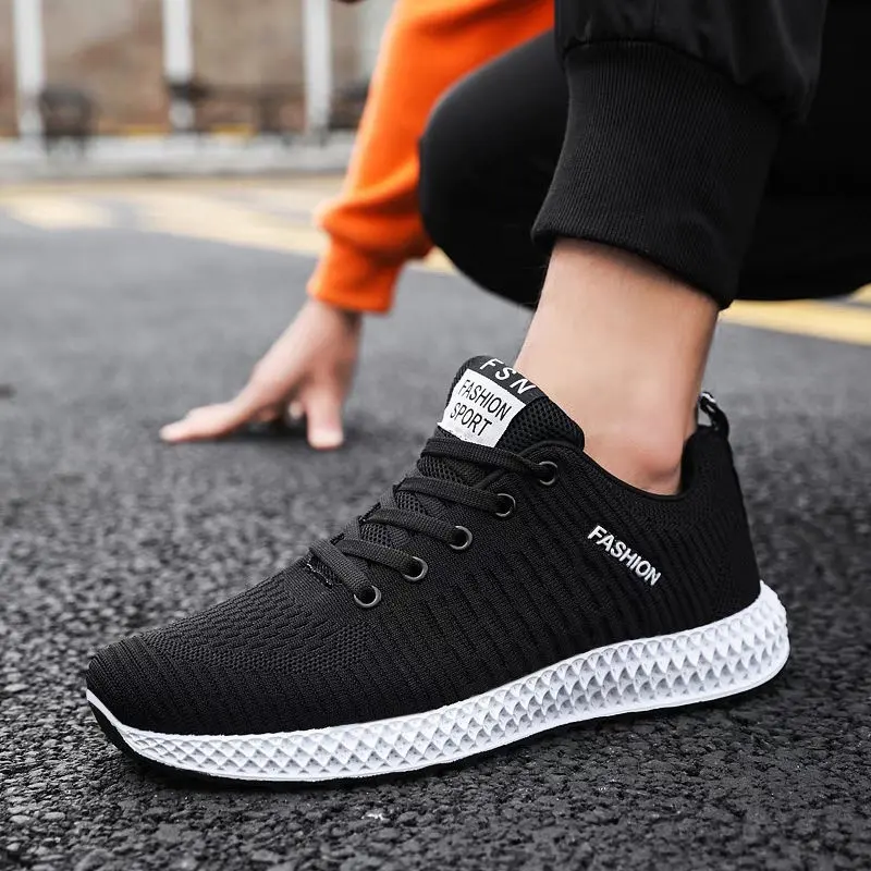 Nova atacado moda homens confortável esportes sapatos personalizados