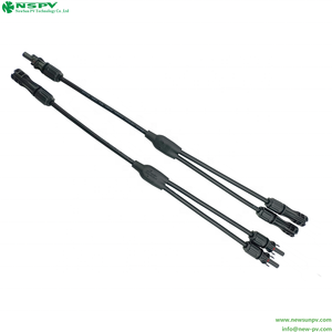 2 to 1 Solar Y Connector Waterproof Solar Cable Harness for Solar <strong>System</strong> <strong>Parallel</strong> <strong>Connection</strong> - Product Image 2
