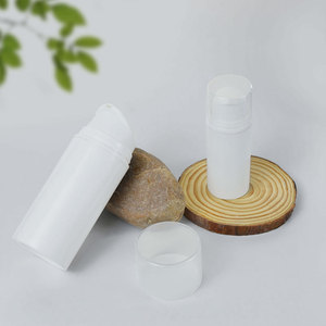 空の化粧品PPエアレスローションボトル30ml50ml 80ml 100ml 120ml 150ml 200ml4ozカスタムプラスチックホワイトポンプボトル - Product Image 4