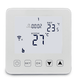 HY08-4 WIFI Tuya Smart Thermostat Touchscreen Heizung Thermostat Wöchentlich programmier bar Unterschied liche Farbe LOGO Druck Anpassung