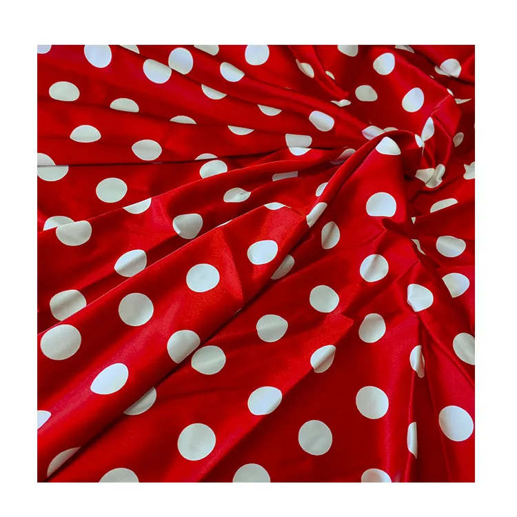 Màu Đỏ 22mm căng lụa satin 93% lụa 7% spandex vải lụa chấp nhận tùy chỉnh thiết kế