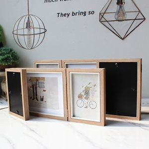 กรอบรูปสามพับได้สร้างสรรค์กรอบรูป MDF ขายส่ง - Product Image 3