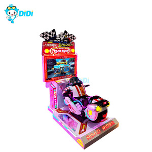 2024年人気セール子供向けコイン操作スピードシミュレーターゲームマシンアーケードカーレースゲームセンター220Vのための楽しみを競います - Product Image 5