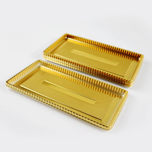 Trực Tiếp Nhà Cung Cấp Tùy Chỉnh Thiết Kế Đa Hình Dạng Cookie Snack Sô Cô La Món Tráng Miệng Chèn Vỉ Đóng Gói Nhựa Dùng Một Lần Thực Phẩm Khay - Product Image 1