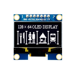 1,3 Zoll 128x64 oled Modul 7-poliges monochromes LCD-Display für arduin0 Diy Kit