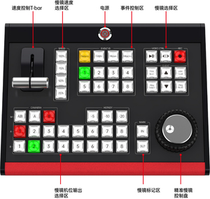 EZOLEN Dedicated <strong>Controllers</strong> PLC VMix Slow Motion Replay Playback Video Switcher Streaming Console <strong>Controller</strong> Joystick