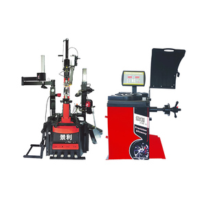 Set alineacion 3 D máquina de alineación de ruedas equilibrador máquina cambiadora de neumáticos y combo de elevador de automóviles - Product Image 3