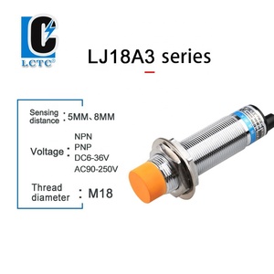Para sensor M18 DC Interruptor inductivo NPN de tres cables Interruptor de proximidad con modos normal abierto y normal cerrado - Product Image 6