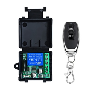Interruttore remoto Rf 433MHz trasmettitore e ricevitore telecomando interruttore Dc 12V 24V 5V 30V interruttore telecomando del motore - Product Image 2