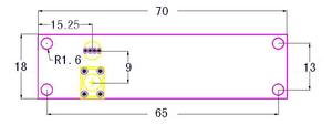Modulo PCB Wireless DMX 5V integrato nelle luci del palco a LED - Product Image 5