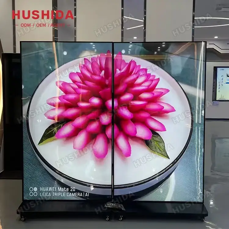 86 Inch Ultra-Narrow Bezel Monitor 4K Interactive Touch Signage Display Vertical Full Screen Digital Signage