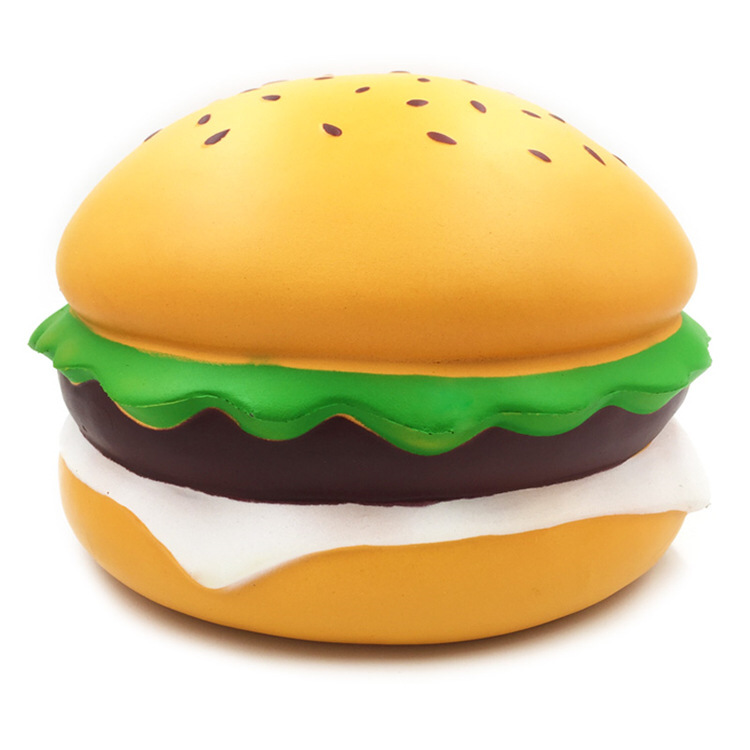 Giant Hamburger Squishy Toy