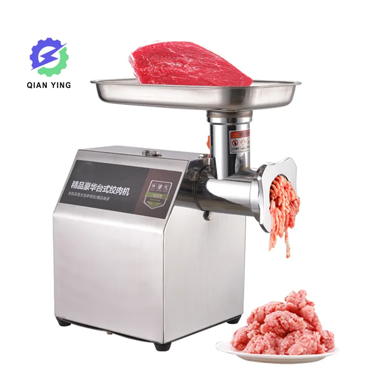 Carne profissional Máquina trituração carne Máquina elétrica moedor carne Máquina picadora