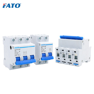 FATO MCB DC Mini disyuntor 1P <span class=keywords><strong>2P</strong></span> 3P 4P 125-750V precios Din Rail DZ47Z para protección de paneles solares - Product Image 4