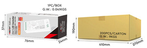 FUT035Z 2 in 1 LEDコントローラーZigbee3.02.4G明るさと色温度を調整可能2出力モード - Product Image 5
