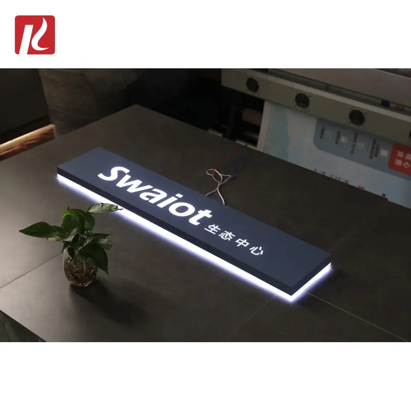 Kexian – boîte à lumière LED rétro-éclairé personnalisée, panneau de publicité commerciale, boîte à lumière LED pour décoration de magasin