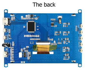 หน้าจอสัมผัส Raspberry Pi ขนาด7นิ้วหน้าจอสัมผัส IPS 1024X600 CTP จอแสดงผล TFT LCD รองรับ Windows 11/10/8.1/8/7