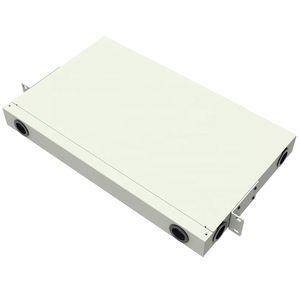Venta directa de fábrica de alta calidad personalizable 28 Cable entrada enchufe combinación fibra Patch Panel diseño fijo empalme tipo Rack - Product Image 1