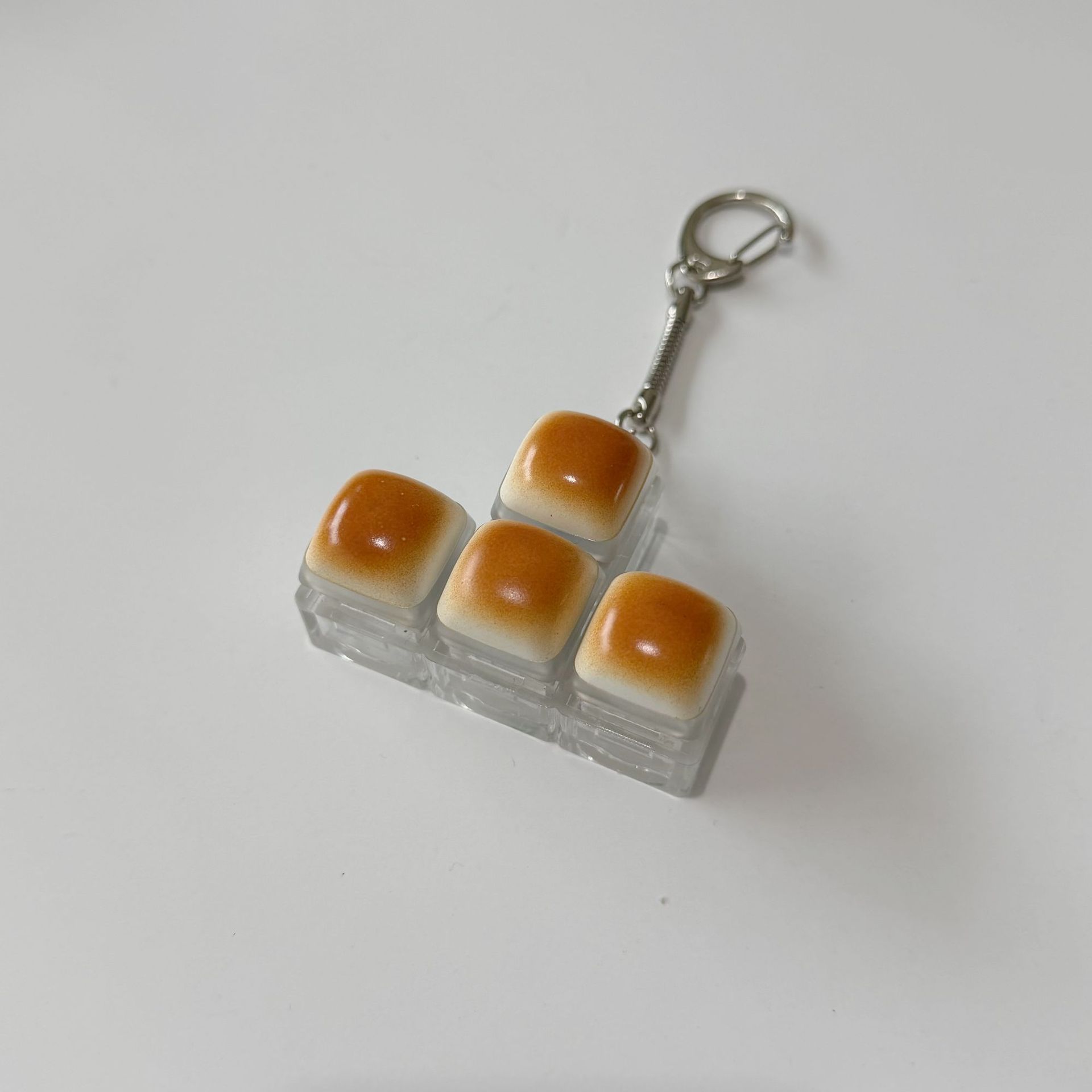 Caramel Bread T key,No lights