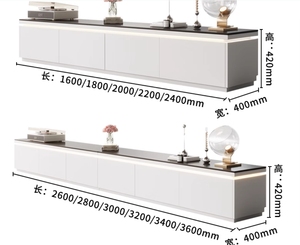 Hiện đại thanh lịch thời trang Kính đá cẩm thạch TV tủ đứng thiết kế đồ nội thất và Bàn cà phê với bảng phụ - Product Image 6