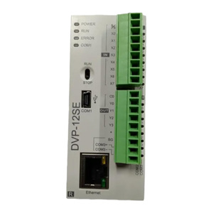 Controlador lógico programable de 12 puntos de alta calidad DVP12SE11R para PLC PAC y controladores dedicados - Product Image 1