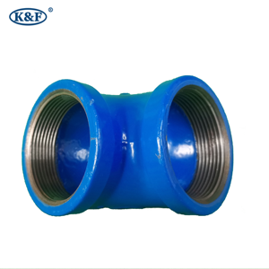 高品质90 ° 槽弯头热镀锌球墨铸铁水系统使用 - Product Image 4