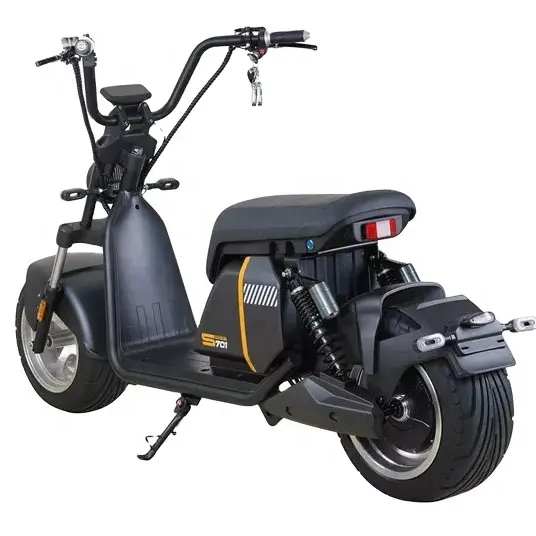 Citycoco-freno de disco hidráulico para Scooter Eléctrico, neumático ancho adecuado para uso diario urbano, motocicleta eléctrica, 2022