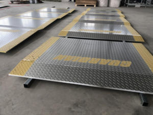Nivelador de muelle de carga móvil Carga y descarga Contenedor Rampa Placa Tablero Placas de muelle de aluminio - Product Image 4