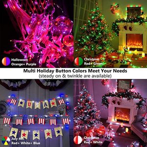 Navidad Color Cambio LED RGB Cadena de luces Navidad tuya WiFi LED Cadena de iluminación - Product Image 5