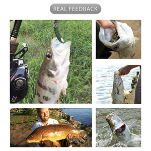 XINV เหยื่อตกปลา Minnow,เหยื่อปลอมแบบนิ่มจำนวน15ชิ้น/ล็อต SHAD60 - Product Image 2