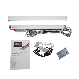 Righello stridente ottico del codificatore di vetro lineare di alta precisione per la fresatrice del tornio di lettura digitale - Product Image 1