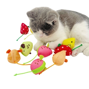 Mouse Catnip Cat Toys Soft Plush Catnip Ratones Estilo surtido Catnip Cat Toys - Product Image 2
