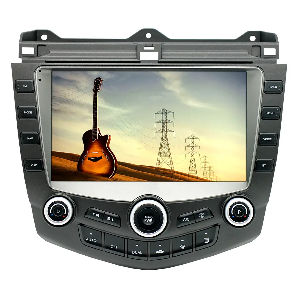 Autoradio Android pour Honda Accord 7 EOD 2003-2007 Lecteur multimédia WIFI GPS navigation Carplay Head Unit Auto radio Stereo