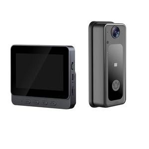 Anillo de seguridad inteligente para el hogar, timbre inalámbrico para exteriores, visión nocturna, pantalla de 4,3 pulgadas, intercomunicador de Voz bidireccional - Product Image 1