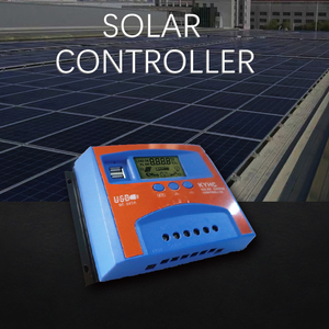 Nuovo 10-100A 12V/24V Display LCD automatico PWM Controller per la generazione di energia esterna luce solare
