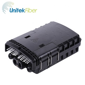 Vendita diretta in fabbrica 8 12 16 32 porte fibra ottica scatola telecom rete ftth morsettiera PC ABS parete di montaggio in fibra splitter box - Product Image 3