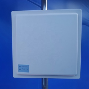 Lector de tarjetas Rfid de largo alcance UHF 902-928MHz Antena circular interna de 12dBi para lector de sistema de transporte inteligente