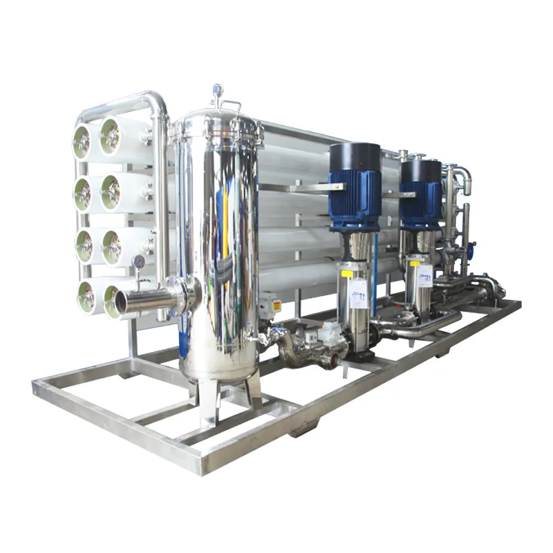 Çok fonksiyonlu su arıtma tuzdan arındırma deniz suyu kimyasal/içecek endüstrisi için ters osmoz sistemi 10T su tesisi